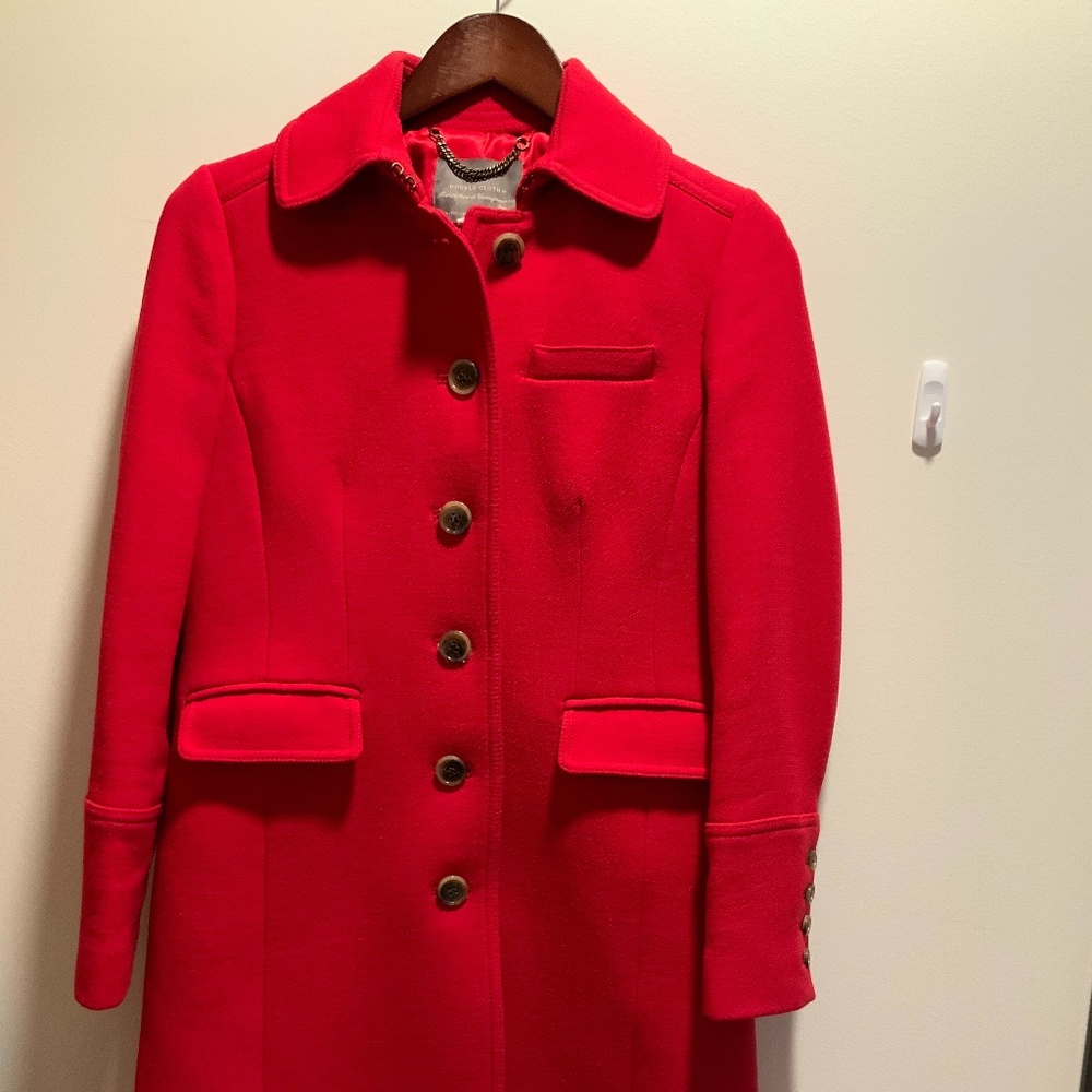 J.crew Double-cloth Metro Coat with Thinsulate